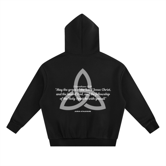 The Holy Trinity Hoodie - Heavyweight Boxy Hoodie