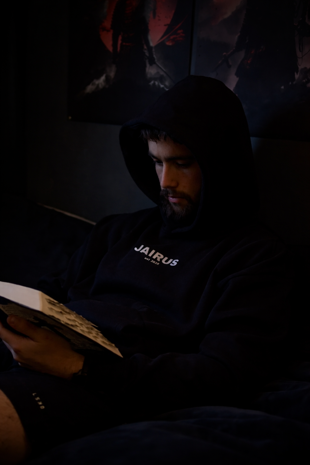 The Holy Trinity Hoodie - Heavyweight Boxy Hoodie